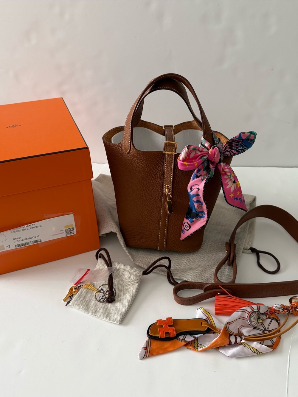 Hermes picotin lock 18 taurillon clemence